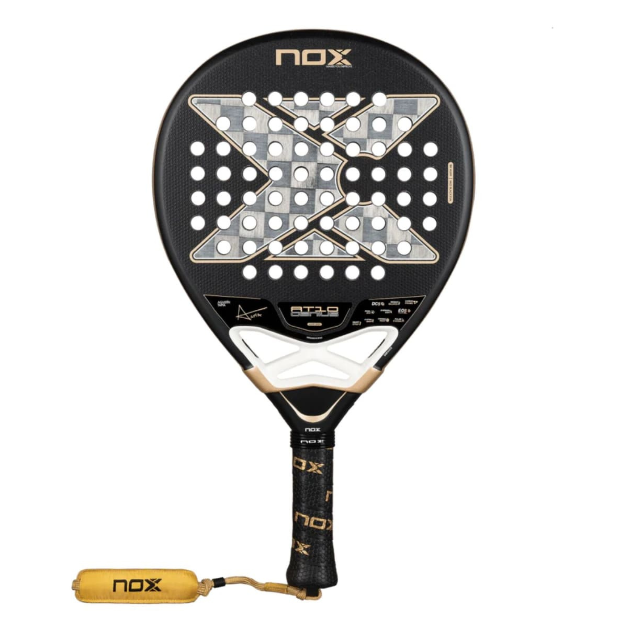 PREVENTA - Pala Nox AT10 Luxury Genius 18K Alum 2026 “Agustín Tapia”